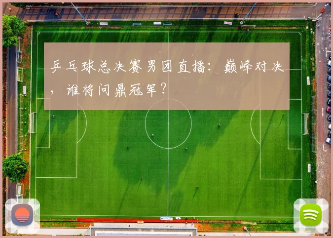 乒乓球总决赛男团直播：巅峰对决，谁将问鼎冠军？